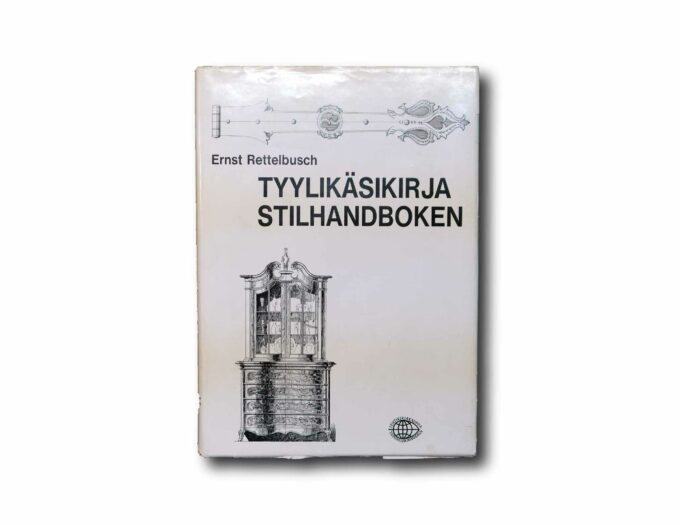 Rettelbusch-Tyylikasikirja-kansi Image showing the book Tyylikäsikirja – Stilhandboken