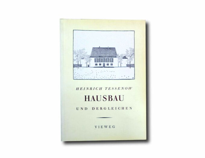 Tessenow-Hausbau-kansi Image showing the book Hausbau und Dergleichen
