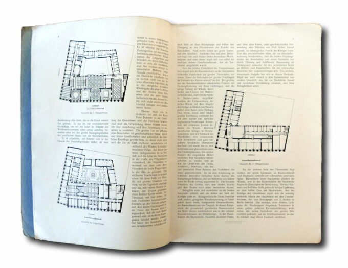 Behrens-Die-Deutsche-Botschaft-auk Sample spread of the publication "Prof. Peter Behrens - Die Deutsche botschaft in St. Petersburg von Dr. Schaefer, Lübeck"