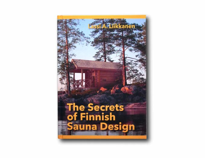 The-Secrets-of-Finnish-Sauna-Design-kansi Image showing the book The Secrets of Finnish Sauna Design