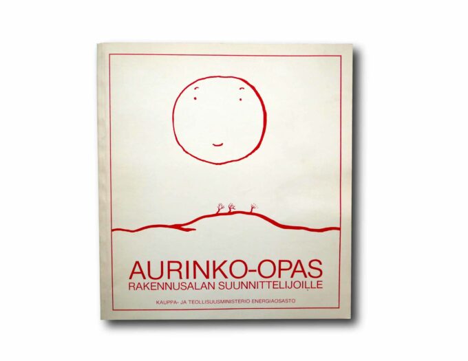 Aurinko-opas-kansi Image showing the book Aurinko-opas rakennusalan suunnittelijoille