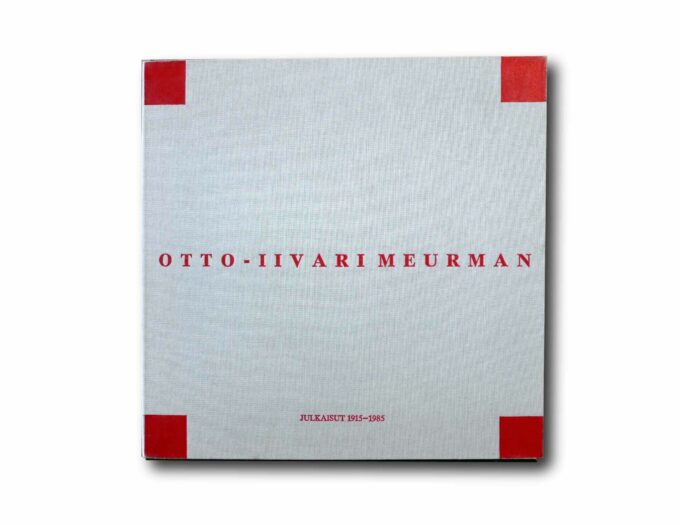 Image showing the book Otto-Iivari Meurman: Julkaisut 1915–1985