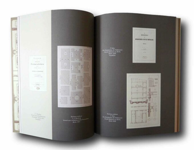 Arkkitehtuurikirjoja-Euroopan-laidalla-auk Photo showing a sample spread of the book Arkkitehtuurikirjoja Euroopan laidalla