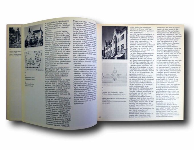 Lars-Sonck-Arkkitehti-Architect-auk Photo showing a sample spread of the book Lars Sonck