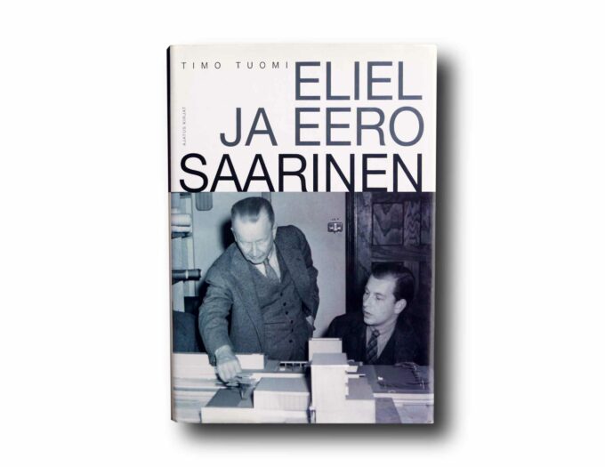 Eliel-ja-Eero-Saarinen-kansi Photo showing the book Eliel ja Eero Saarinen
