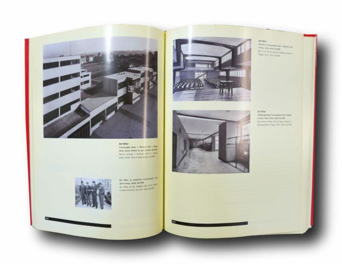 Photo showing a sample spread of the book Forma sleduje vëdu – Form Follows Science