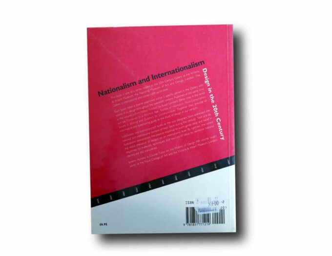 Photo showing a sample spread of the book Nationalism and Internationalism