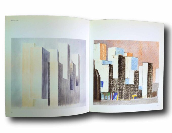 Photo showing a sample spread of the book Rem Koolhaas OMA
