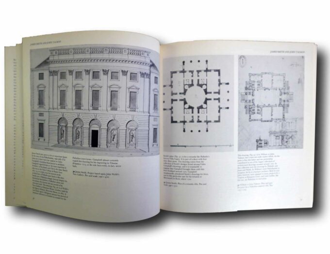 Photo showing a sample spread of the book The Palladians