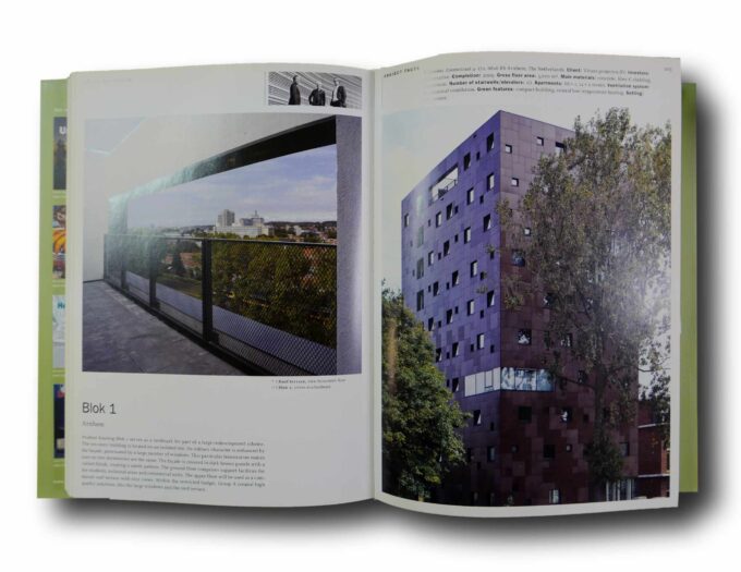 Apartment-Buildings-auk Photo showing a sample spread of the book Apartment Buildings