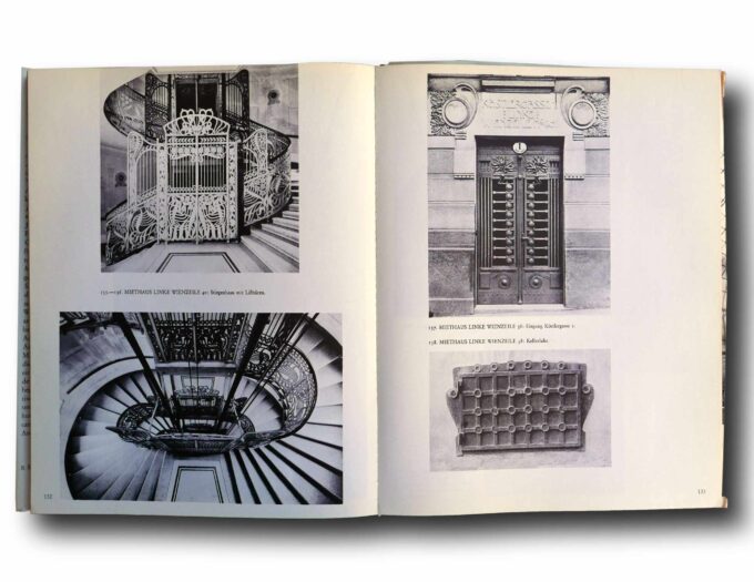 Otto-Wagner-1814-1918-auk Photo showing a sample spread of the book Otto Wagner 1841–1918