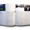 Photo showing a sample spread of the book Suomen rakennustaiteen museo – Finlands arkitekturmuseum – Museum of Finnish Architecture 1956–2006