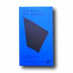 Photo showing the book On Architecture and Greenwashing