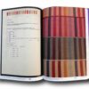 Photo showing a sample spread of the book Otti Berger: Weaving for Modernist Architecture