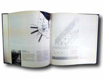 Photo showing a sample spread of the book Steven Holl: Intertwining
