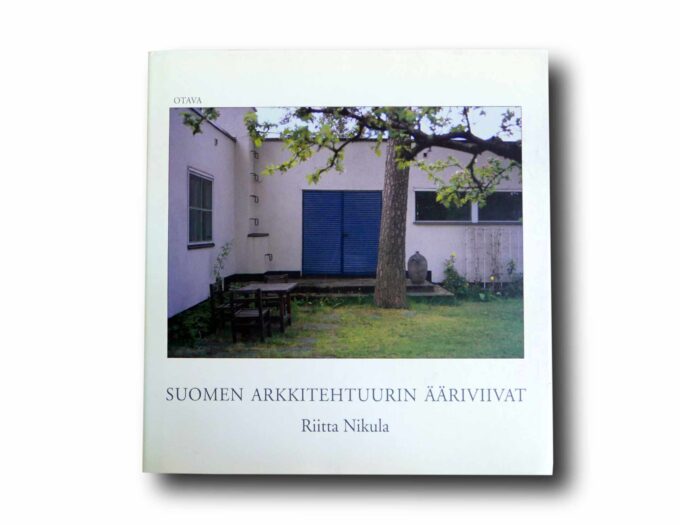 Photo showing the book Suomen arkkitehtuurin ääriviivat