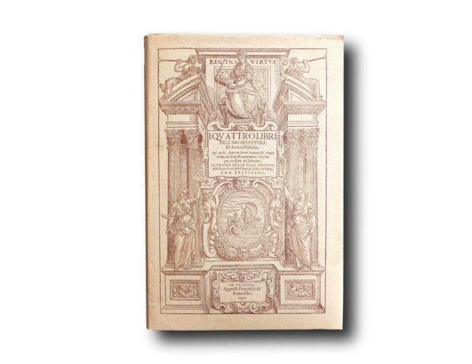 Photo showing the book I Quattro Libri Dell'Architettura di Andrea Palladio