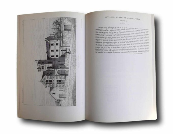 Viollet-le-Duc-Habitations-Modernes-auk Photo showing a sample spread of the book Viollet-le-Duc: Habitations modernes