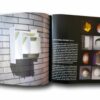 Photo showing a sample spread of the book Elegant Explorations: The Designs of Phillip Jacobson