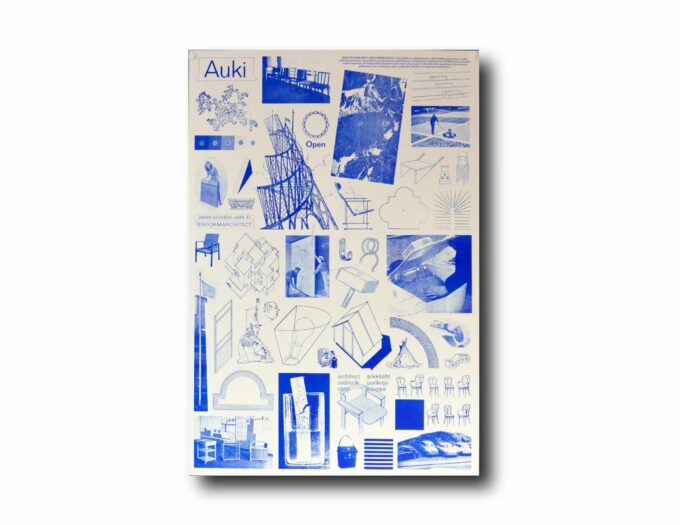 bookm-ark-poster-2024 poster featuring a selection of old furniture, architectural details and forms