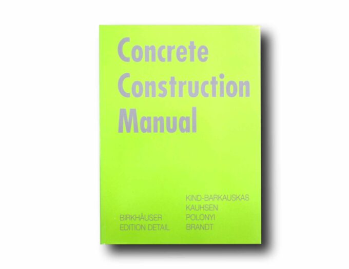 Concrete-Construction-Manual-kansi Photo showing the book Concrete Construction Manual