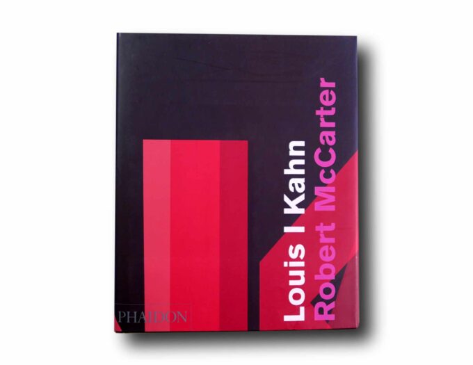 Photo showing the book Louis I. Kahn