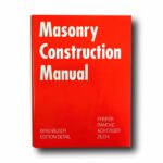 Photo showing the book Masonry Construction Manual