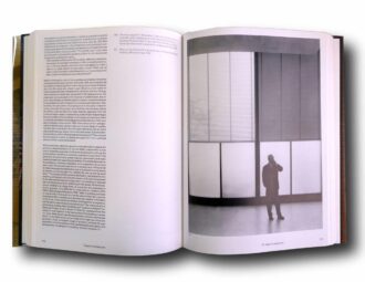 Photo showing a sample spread of the book Mies