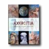 Exercitia-kansi Photo showing the book Exercitia: Näin näyttely tehtiin
