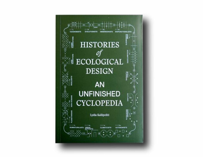 Histories-of-Ecological-Design-kansi Photo showing the book Histories of Ecological Design