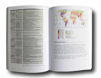 Photo showing a sample spread of the book Projective Ecologies