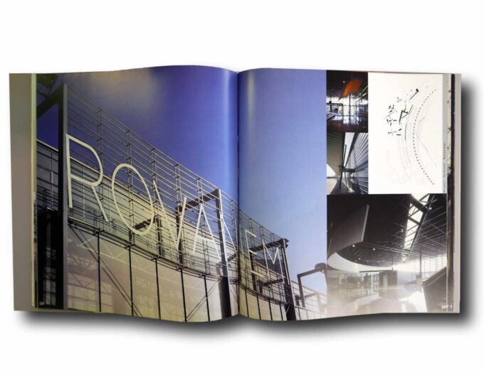 Steel-Images-auk Photo showing a sample spread of the book Steel Images