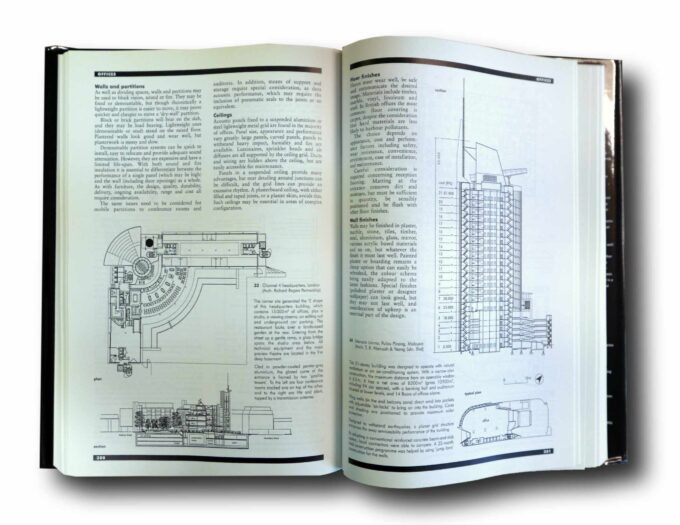 The-Architects-Handbook-Pickard-auk Photo showing a sample spread of the book The Architects' Handbook