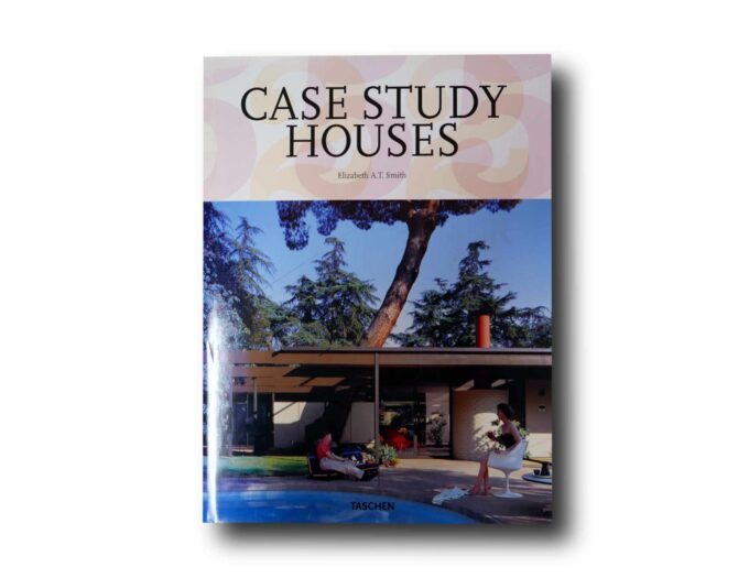 Case-Study-Houses-kansi Photo showing the book Case Study Houses 1945–1966