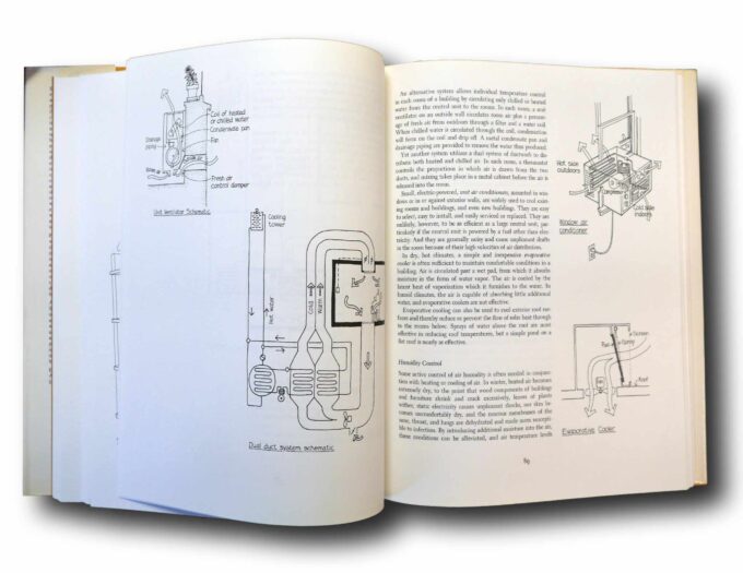 Photo showing a sample spread of the book How Buildings Work