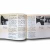 Photo showing a sample spread of the book Mies van der Rohe Barcelona 1929