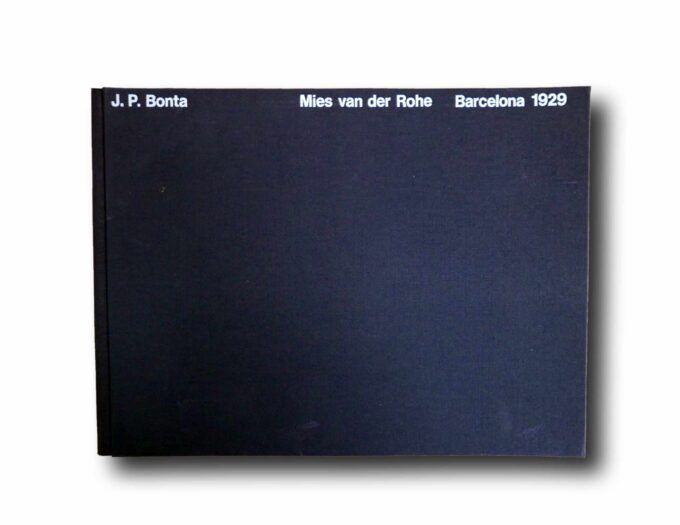 Photo showing the book Mies van der Rohe Barcelona 1929