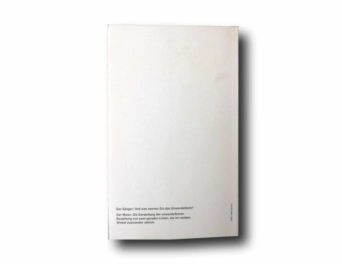 Photo showing a sample spread of the book Mondrians ästhetische utopie