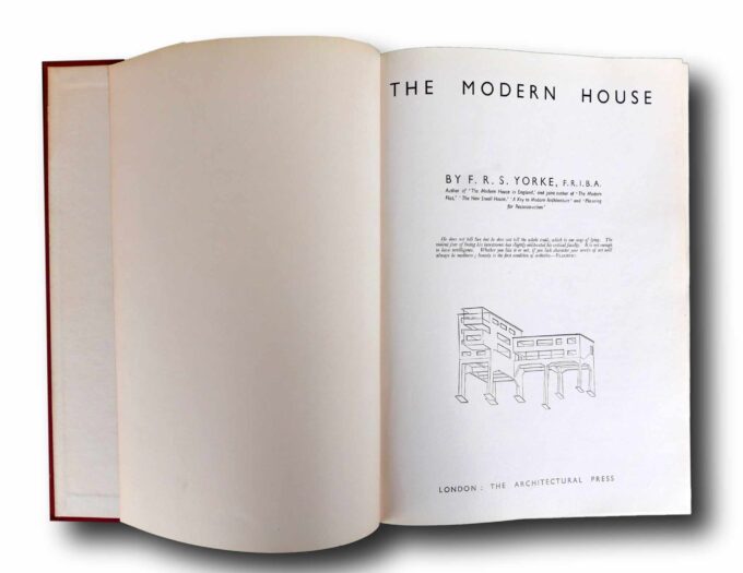 The-Modern-House-sis Photo showing a sample spread of the book The Modern House