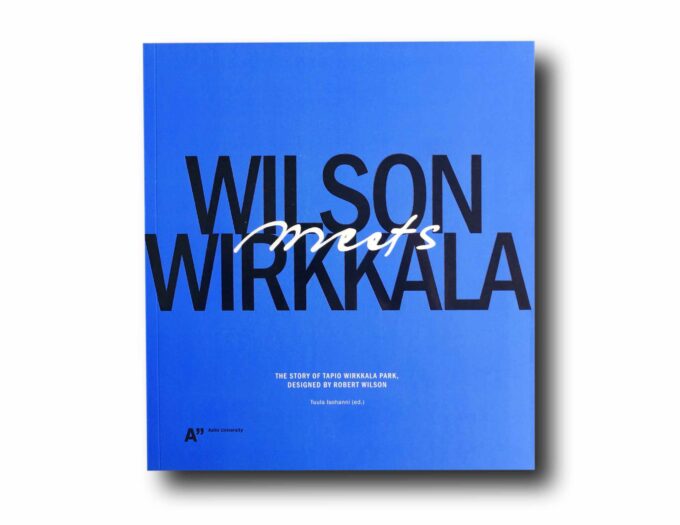 Wilson-Meets-Wirkkala-kansi Photo showing the book Wilson Meets Wirkkala
