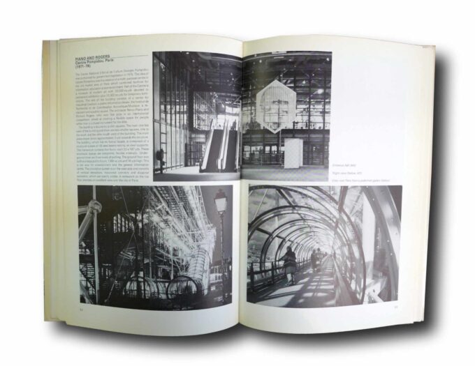 Architecture-in-the-Seventies-auk Photo showing a sample spread of the book Architecture in the Seventies