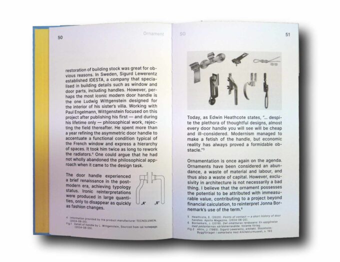 Banal-Buildings-auk Photo showing a sample spread of the book Banal Buildings – Anthology