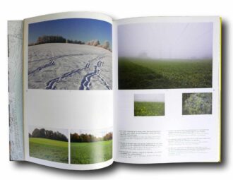 Photo showing a sample spread of the book Feldstudien – Field Studies
