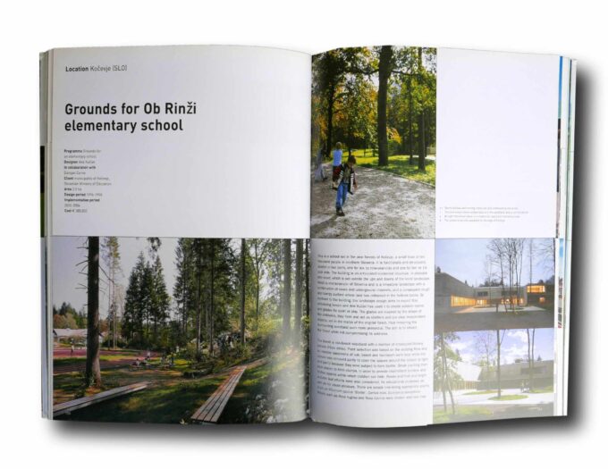 Fieldwork-auk Photo showing a sample spread of the book Fieldwork