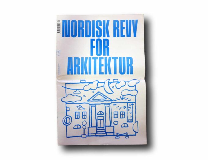 NORA-1-2025-kansi Photo showing the book Nordic Review of Architecture 1/2025