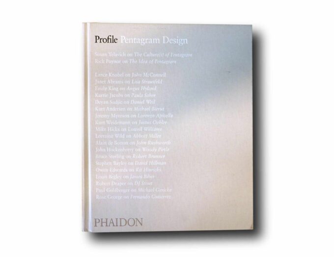 Profile-Pentagram-Design-kansi Photo showing the book Profile Pentagram Design
