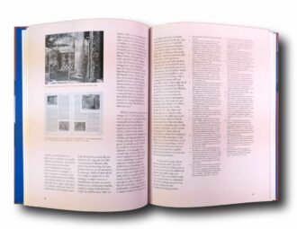 Photo showing a sample spread of the book What Moves Us? Le Corbusier and Asger Jorn in Art and Architecture