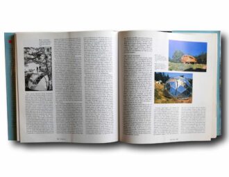 Photo showing a sample spread of the book Architecture Today