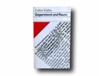 Photo showing the book Gegenstand und Raum