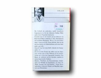 Photo showing a sample spread of the book Gegenstand und Raum
